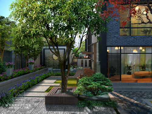 庭院設計效果圖的設計原則