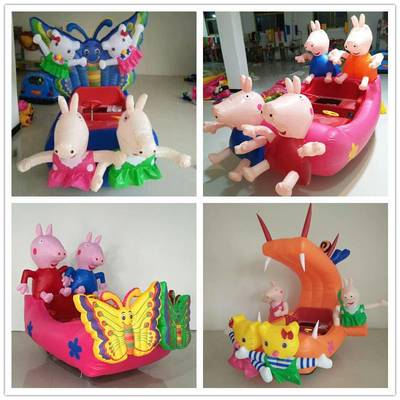 充氣電瓶車 氣模車 彩燈氣模玩具車 兒童廣場游樂車價(jià)格