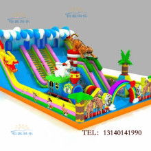 歡樂制造者 走進南京兒童城充氣玩具廠